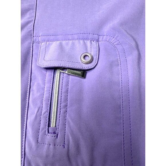 NWT Jamie Sadock Womens Purple Golf Shorts With Studded Pockets Size 2 - Picture 2 of 9